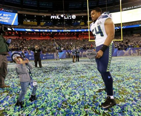 Quinncey Wagner with her father, Bobby Wagner.